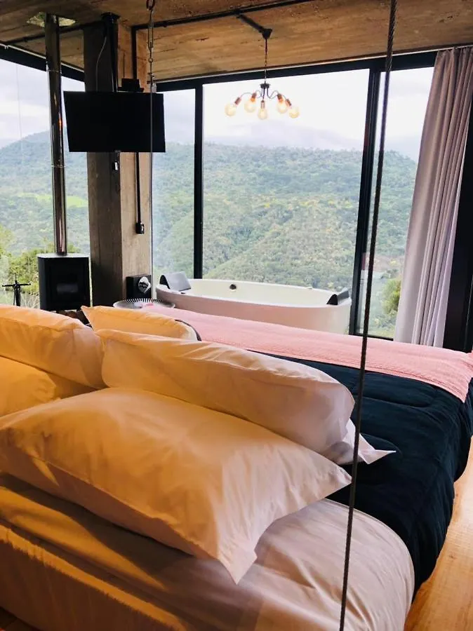Apartamento Cabana Efatah - Pousada Colina Dos Ventos Urubici